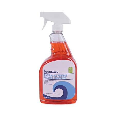 BOARDWALK Cleaners & Detergents, 32 oz Spray Bottle, Unscented, 12 PK 37112